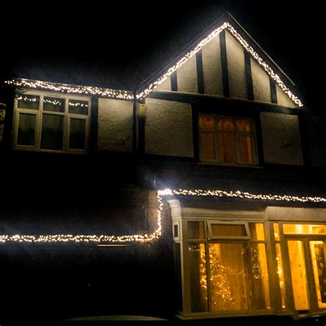 Ansio Christmas Tree Lights 720 Led 9 M Warm White Cluster Lights