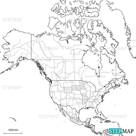 Stepmap North America Landkarte Für North America