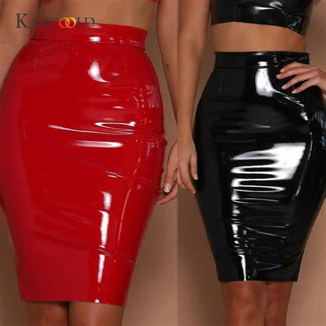 buy kancoold women s skirts girl women sexy skirts leather sexy bodycon skirt