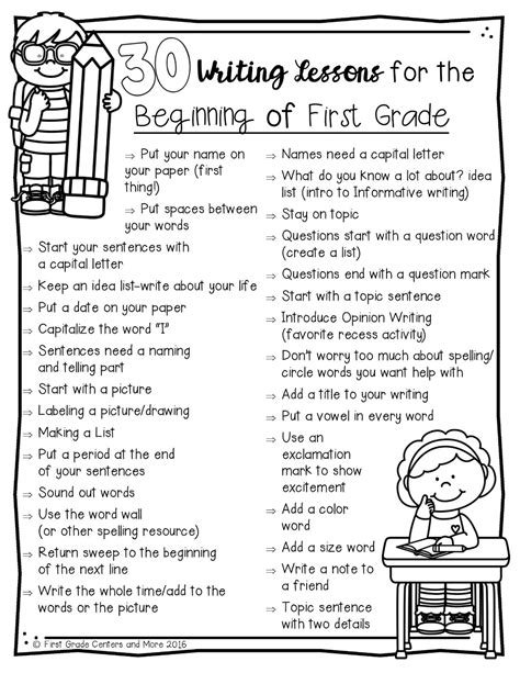 45 Free First Grade Writing Worksheets Images Worksheet For Kids