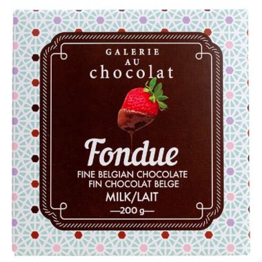 Buy Galerie Au Chocolat Milk Chocolate Fondue from Canada at Well.ca - Free Shipping