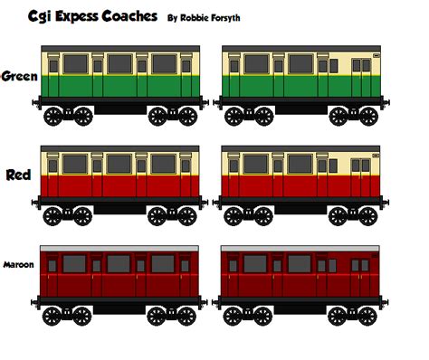 Cgi Expess Coaches By Robbie18 On Deviantart