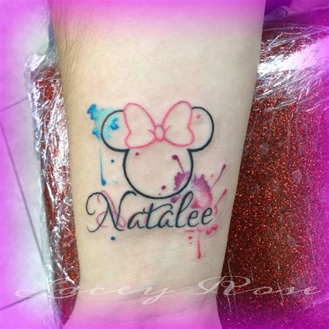 Minnie Mouse Tattoos With Names