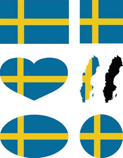 160 map of sweden in swedish flag colors illustrations royalty free vector graphics and clip art