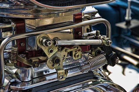 Linkage Of A Holly Four Barrel Carburetor Carburetor Pics Pictures