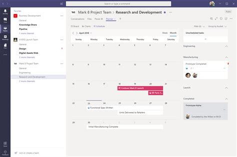 As a project manager in my past career, i used ms project extensively. New apps in Microsoft Teams - May update - Microsoft Tech ...