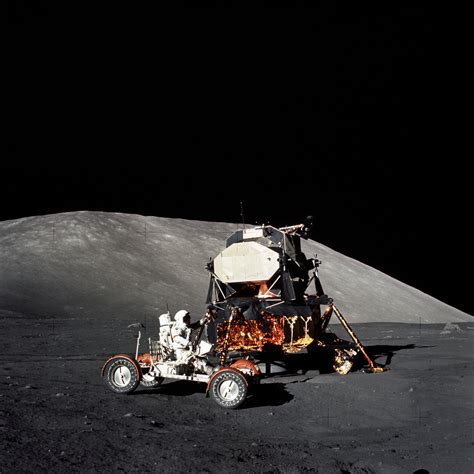 December 11 1972 Apollo 17 Astronaut Gene Cernan Checks Out The