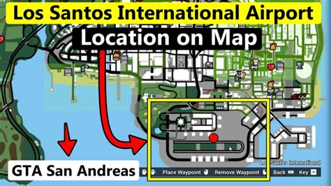 Gta San Andreas All Airport Locations On Map