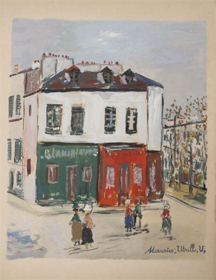 Maurice Utrillo The Inspired Village Chronicle Of The Bohemian