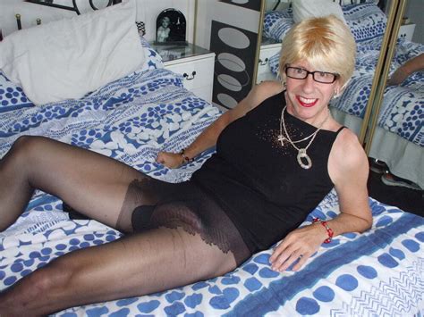 Miss Andi Moorcock A Mature Cd Displaying Her Cock In