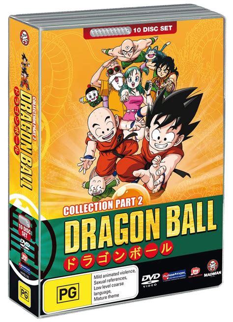 The movie during its theatrical release. Dragon Ball Complete Collection Part 2 (Sagas 7-11 ...