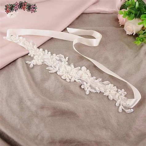Satin Flower Bridal Belt In 3 Colourswedding Beltbrides Belt For