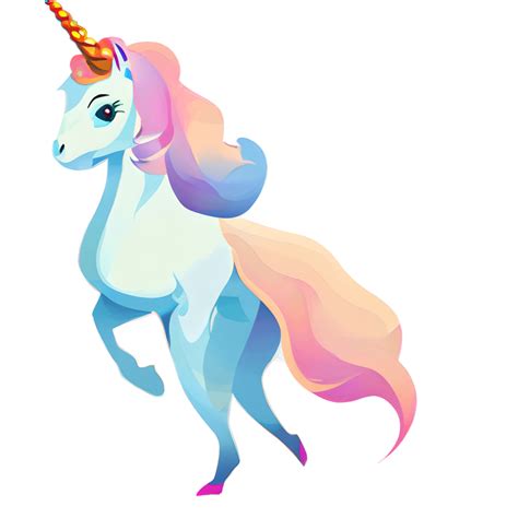 Free Cute Unicorn Rainbow 22726836 Png With Transparent Background