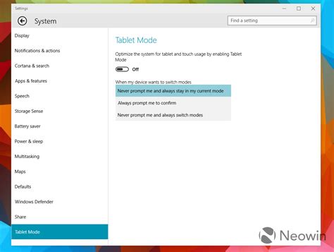 Windows 10 Microsoft Streamlines Switching Between Desktop And Tablet