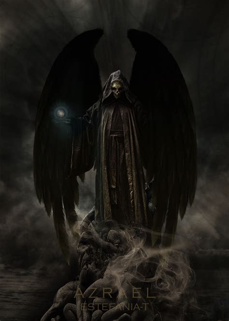 Archangel Azrael By Ladyadaia On Deviantart