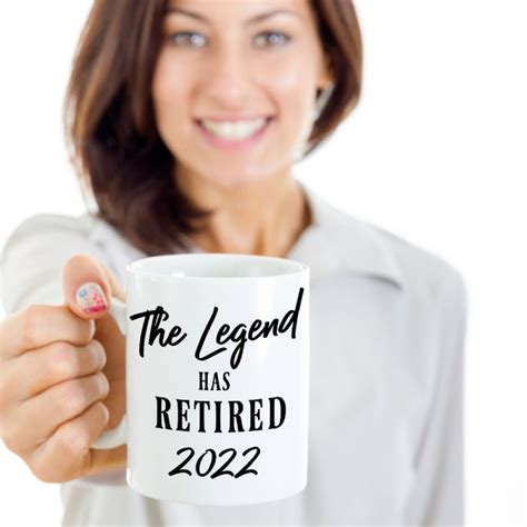 The Legend Has Retired 2022 Retirement T Mugs Retiring Etsy