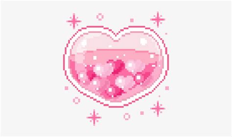 Download Heart Hearts Pink Love Pixel Art Pixelart Cute Kawaii Kawaii
