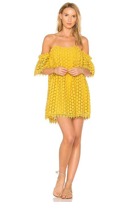 Amelia Dress In Canary Yellow Tularosa