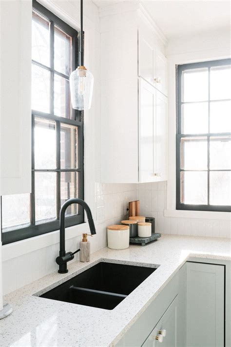 24 Black Farmhouse Sink Gives Our Country Kitchen A Warm Feel Black