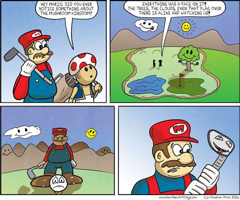 Mario Mario Golf Mushroom Kingdom Blowthecartridge Games