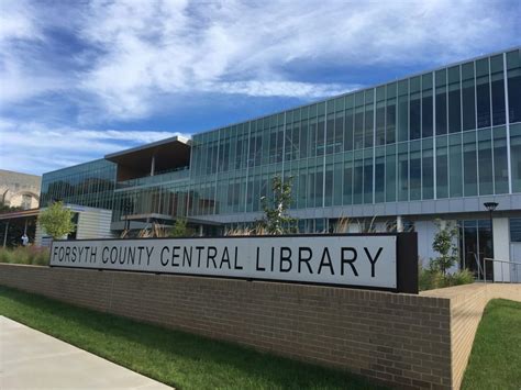 Forsyth County Public Library Main Branch Upgrades Facilities The Rooster