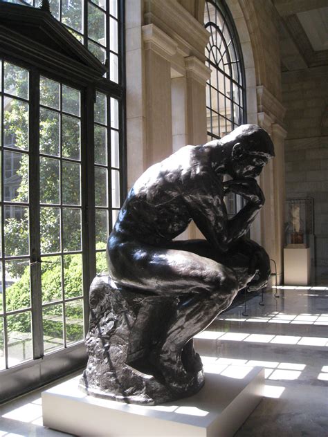 The Thinker By Auguste Rodin 1904 1917 Baltimore Museum Of Art