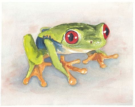 This Item Is Unavailable Etsy Frog Watercolor Animal Illustration