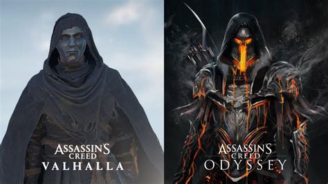 Reaper Set Vs Hades Set Assassin S Creed Valhalla Odyssey Youtube