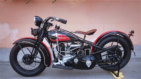 Harley Davidson Vl 1933 Flathead Bing Twin Youtube