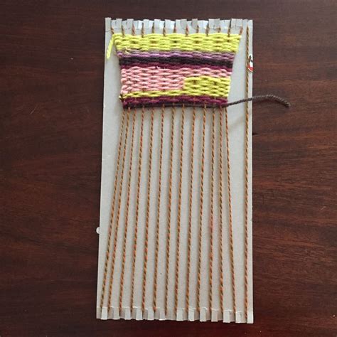 How To Finish A Weaving On A Cardboard Loom Bc Guides