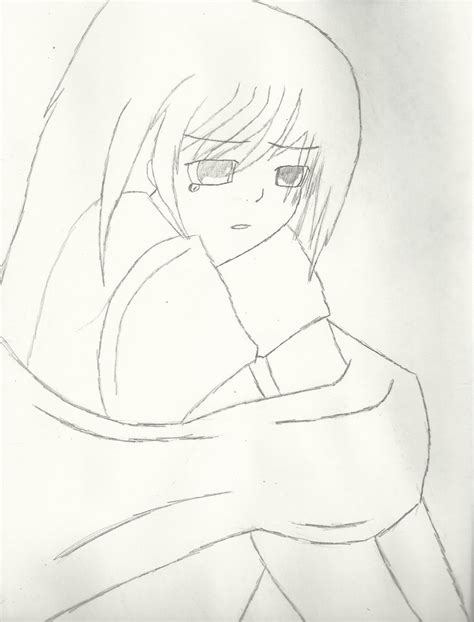 Sad Anime Girl By Verve12 On Deviantart