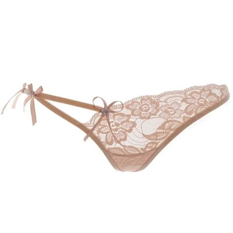 sexy women lace flower v string t back g string thongs panties underwear panties underwear thong