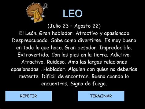 ¿cómo Es Leo Leo Horóscopo Tarot Zodiaco Como Es Personalidad