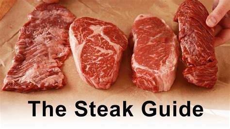 How To Buy A Steak Cuts Grades Aging And More Youtube