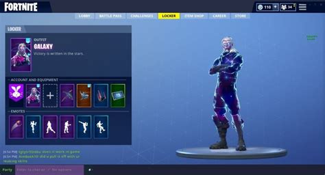 Fortnites New Galaxy Skin Might Be A Samsung Galaxy Exclusive