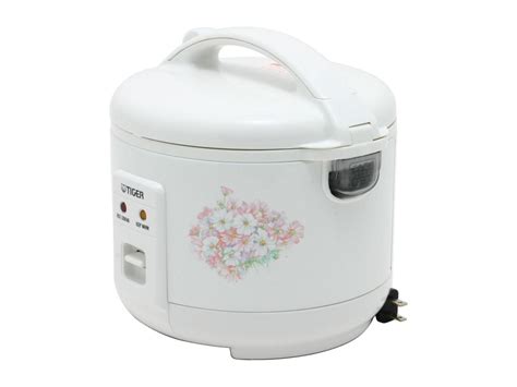 Tiger Jnp White Cups Electronic Rice Cooker Warmer Newegg Com