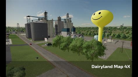 DairyLand 4x MAP PREVIEW Farming Simulator 22 YouTube