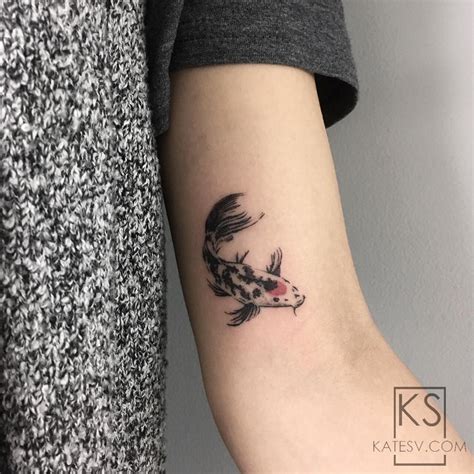Koi Tattoo Design Small Fish Tattoos Koi Tattoo
