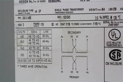 Wiring diagram single phase transformer. Micron G003K1KF1A03 Single Phase Transformer 3 kVA / 240 ...