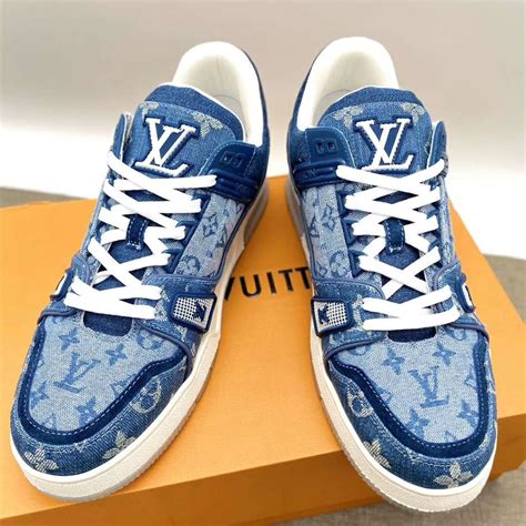 Light Blue Louis Vuitton Shoes For Men Iucn Water