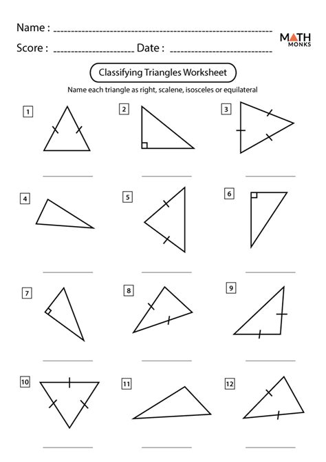 Classifying Triangles Examples Worksheets Solutions Activities My Xxx Hot Girl