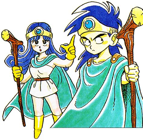 Dragon Quest 3 Classes Artwork Both Nes And Snes By Akira Toriyama