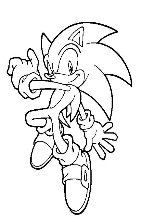 Dibujos De Sonic Para Colorear En Linea Para Colorear