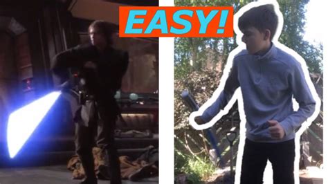 Top 3 Easy Lightsaber Tricks You Can Do Youtube