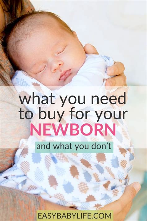 Shopping List Of Newborn Needs 1st Baby Stuff To Buy And Not Newborn