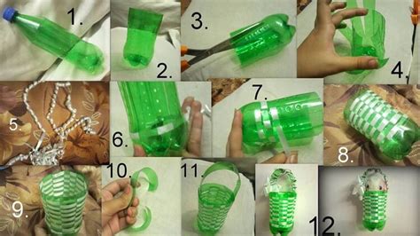 Step By Step Tutorial Best Out Of Waste Ideas From Plastic Bottles