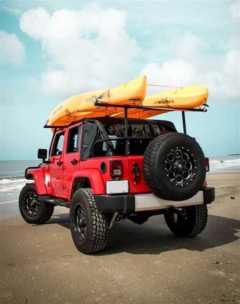 Jeep Wrangler Soft Top Canoe Rack
