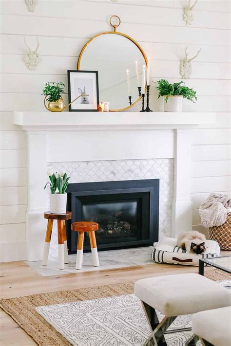 5 Simple Spring Decorating Ideas And Updates Fireplace Mantle Decor