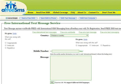 Myfreesms.co.uk is a free text message service that allows you to send free sms text messages to your friends. Anonymous Texting: Top Sites and Apps for Anonymous Text