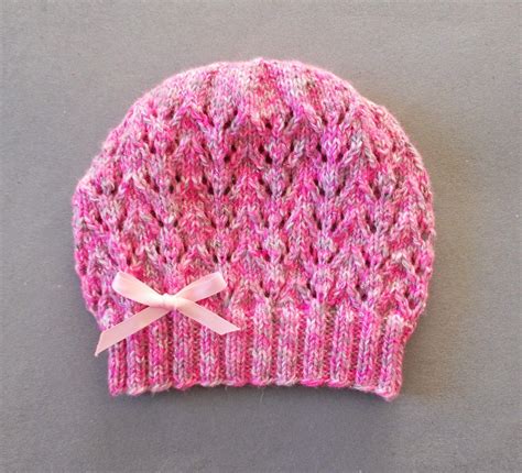 Marianna S Lazy Daisy Days Baby Hat Knitting Pattern Baby Hat
